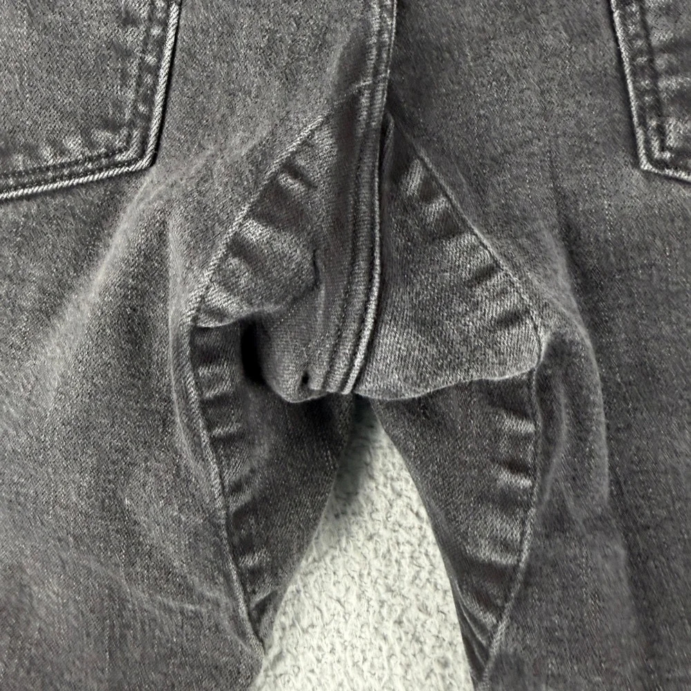 Levi's 511 Jeans Mens 38x30 Gray Slim Fit Reflective Selvedge Denim Gusset Pants